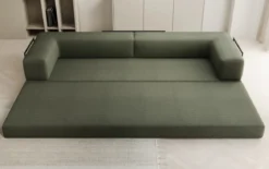 Designer Sofa Lazy 3 Sitzer XXL in Bouclé