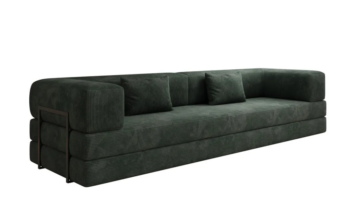 Designer Sofa Lazy 3 Sitzer XXL in Cord