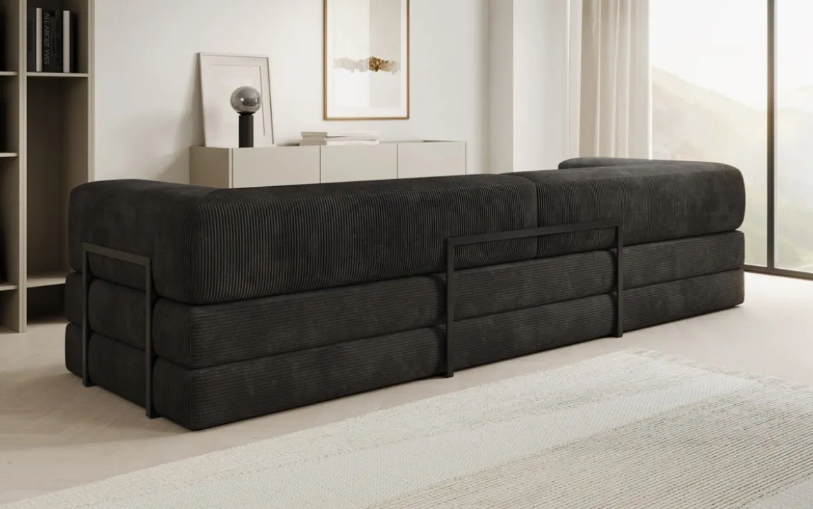 Designer Sofa Lazy 3 Sitzer XXL in Cord