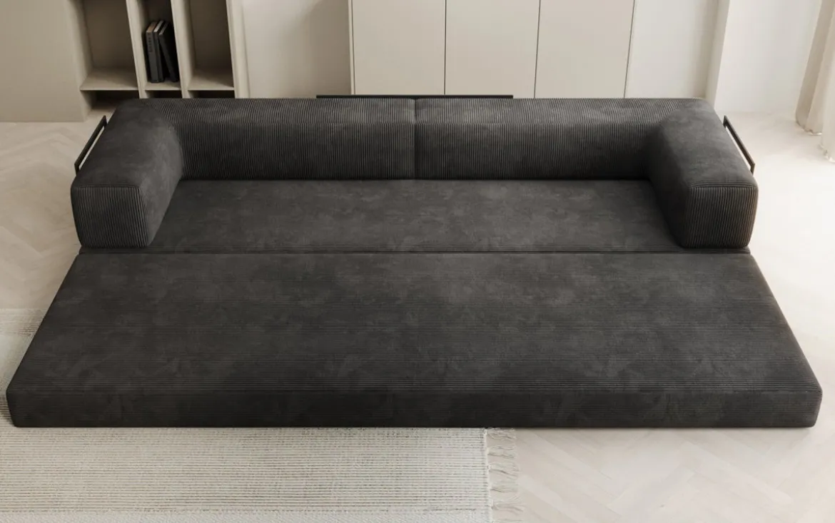 Designer Sofa Lazy 3 Sitzer XXL in Cord