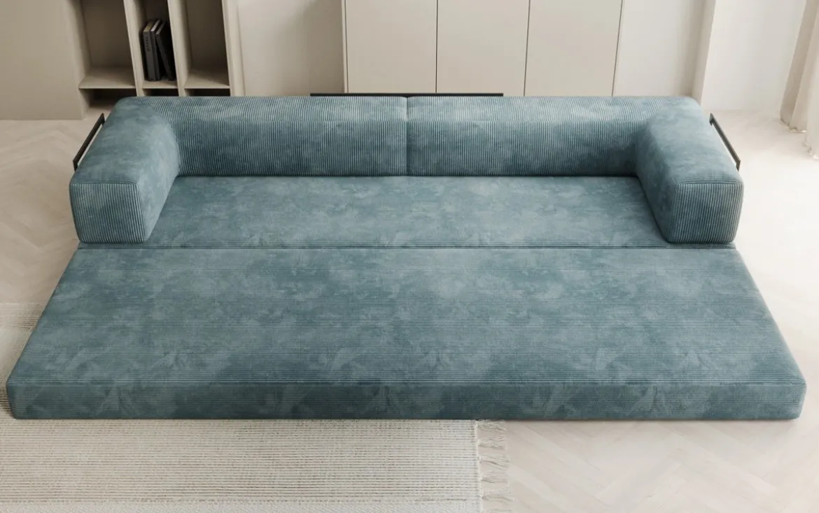 Designer Sofa Lazy 3 Sitzer XXL in Cord