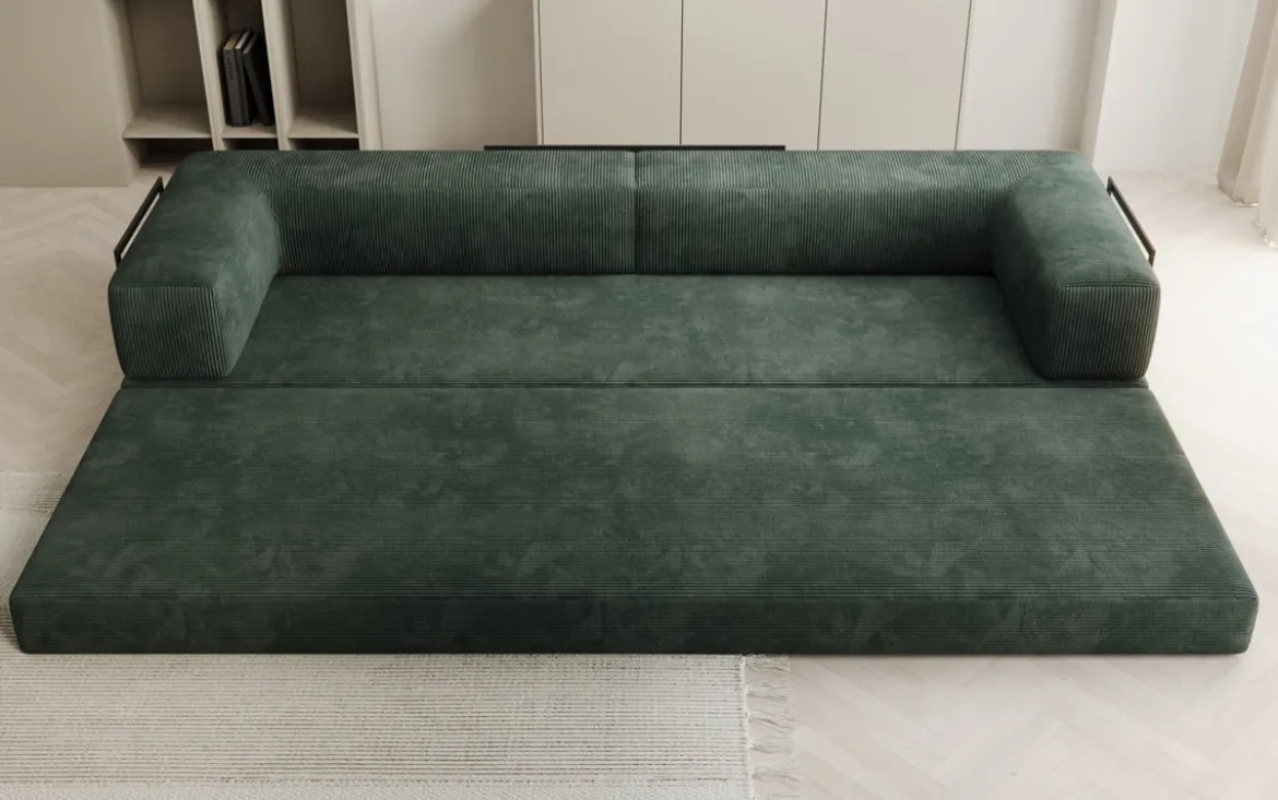 Designer Sofa Lazy 3 Sitzer XXL in Cord