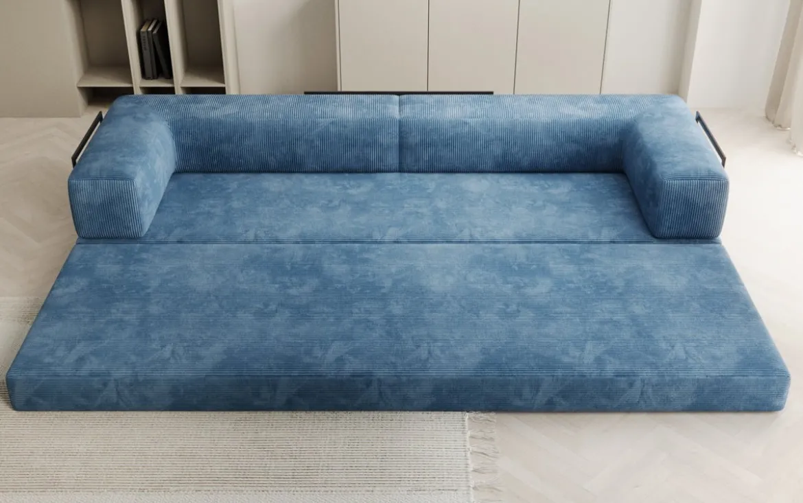 Designer Sofa Lazy 3 Sitzer XXL in Cord