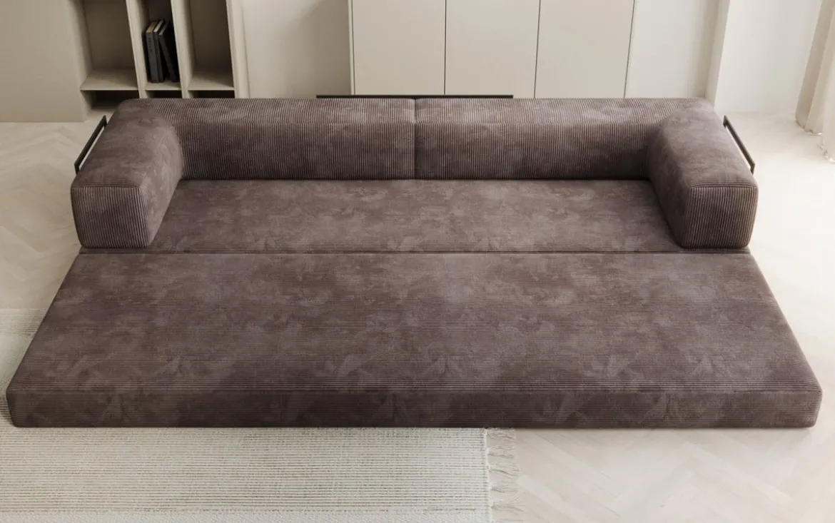Designer Sofa Lazy 3 Sitzer XXL in Cord