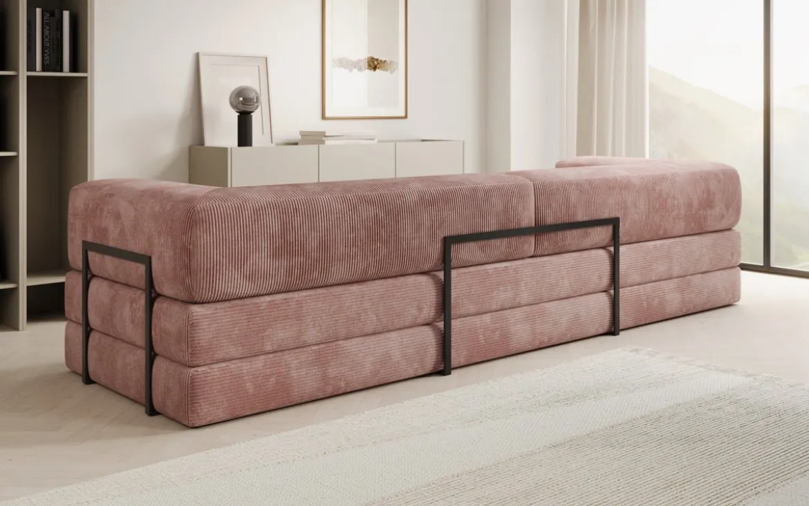 Designer Sofa Lazy 3 Sitzer XXL in Cord
