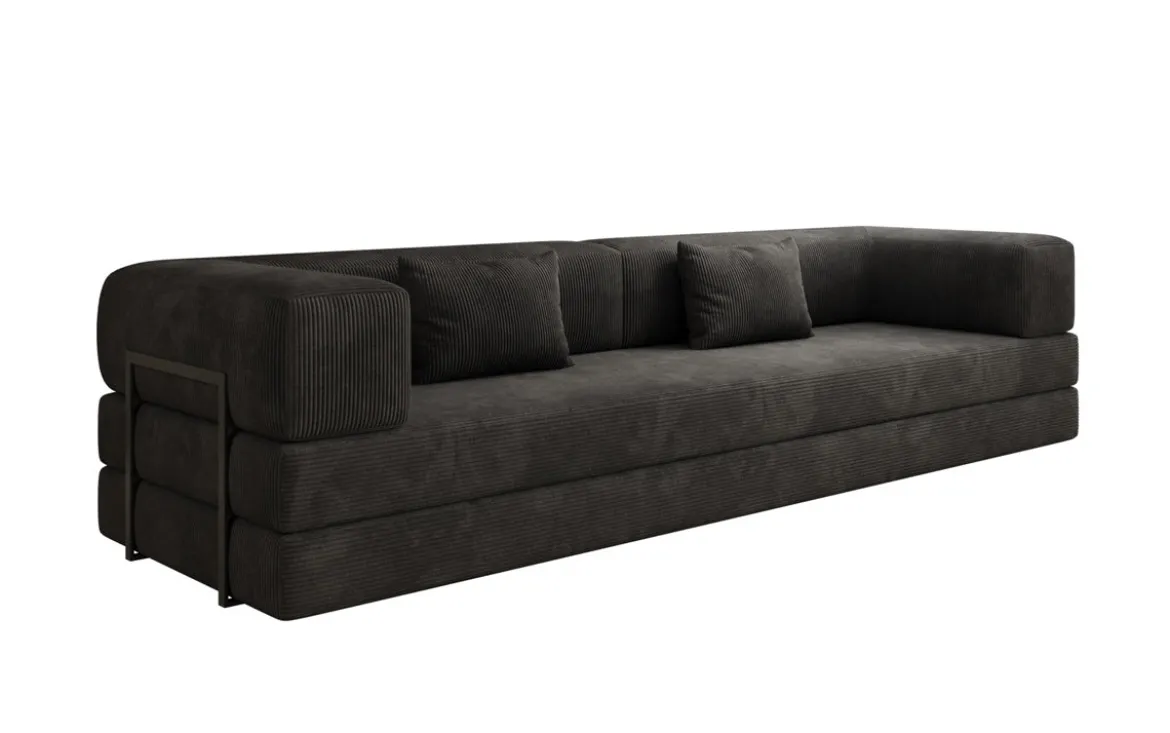 Designer Sofa Lazy 3 Sitzer XXL in Cord