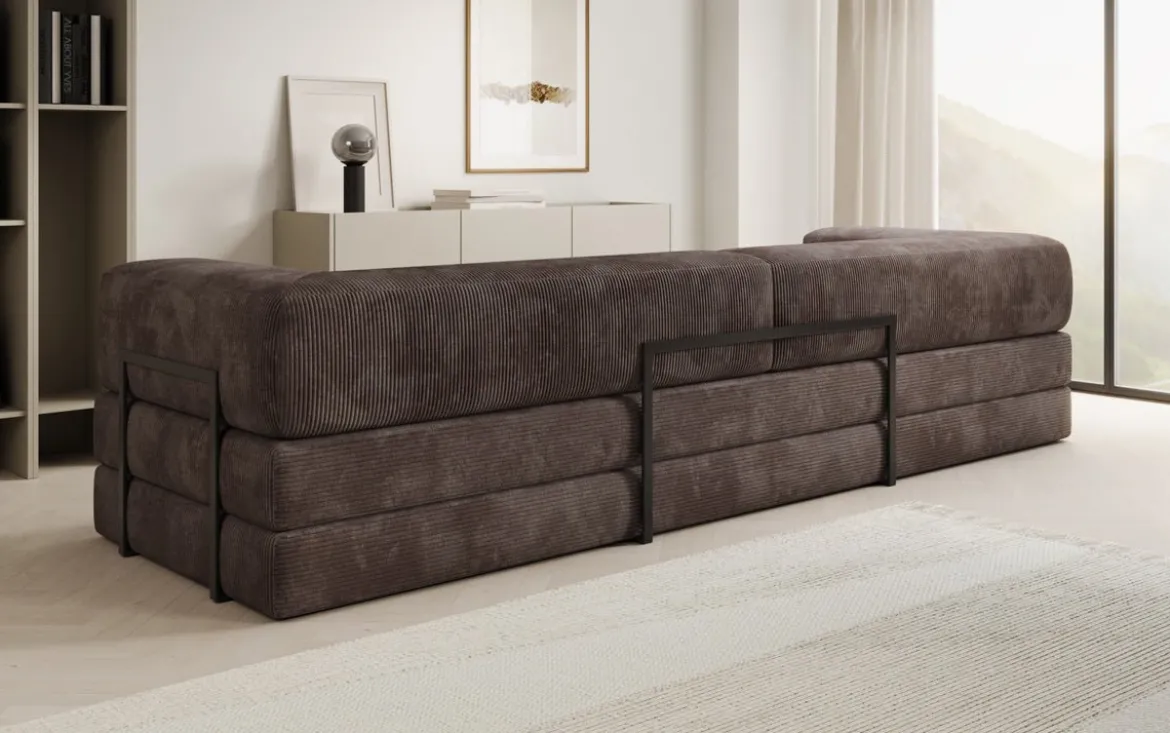 Designer Sofa Lazy 3 Sitzer XXL in Cord