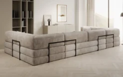 Designer Sofa Lazy U in Cord