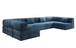 Designer Sofa Lazy U in Cord