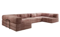 Designer Sofa Lazy U in Cord