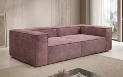 Designer Sofa Lesley 3 Sitzer in Cord