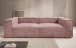Designer Sofa Lesley 3 Sitzer in Cord