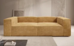 Designer Sofa Lesley 3 Sitzer in Cord