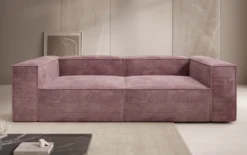 Designer Sofa Lesley 3 Sitzer in Cord