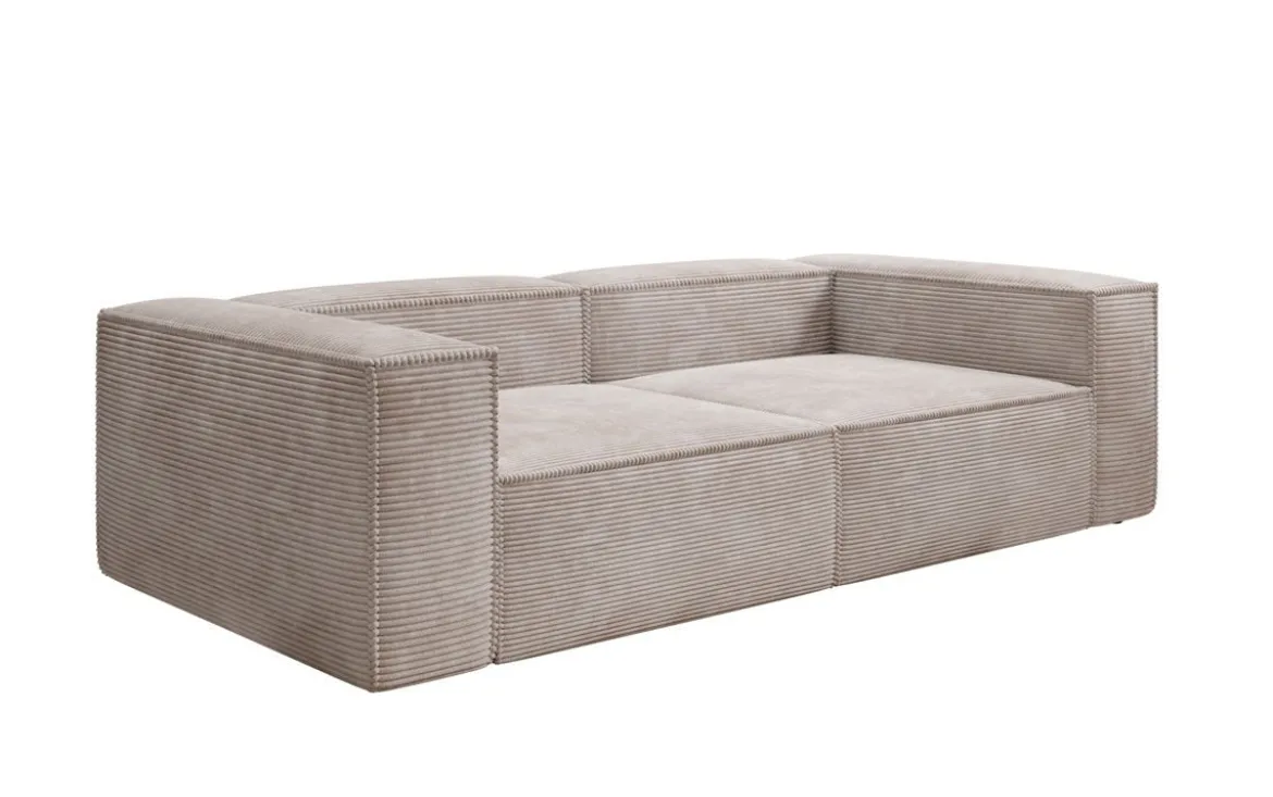Designer Sofa Lesley 3 Sitzer in Cord