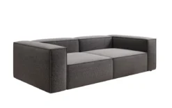 Designer Sofa Lesley 3 Sitzer in Strukturstoff
