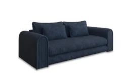 Designer Sofa Lil Buddy 3 Sitzer mit Schlaffunktion und Stauraum in Breitcord