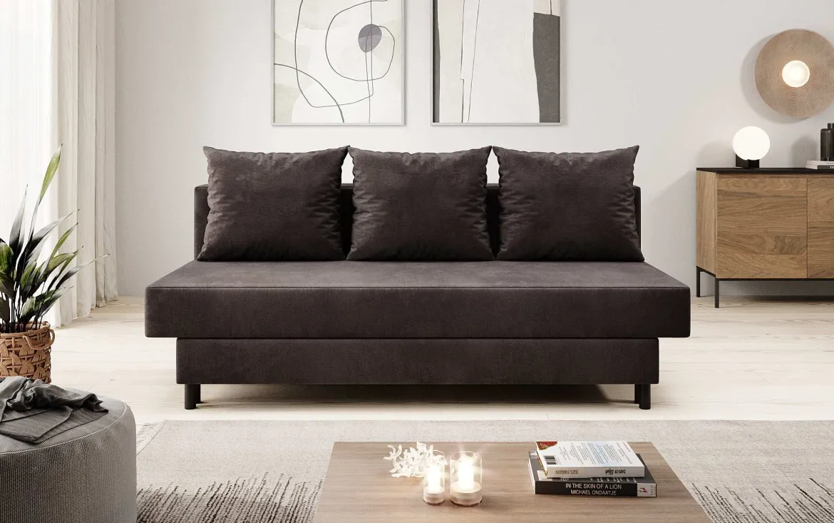 Designer Sofa Lino mit Schlaffunktion