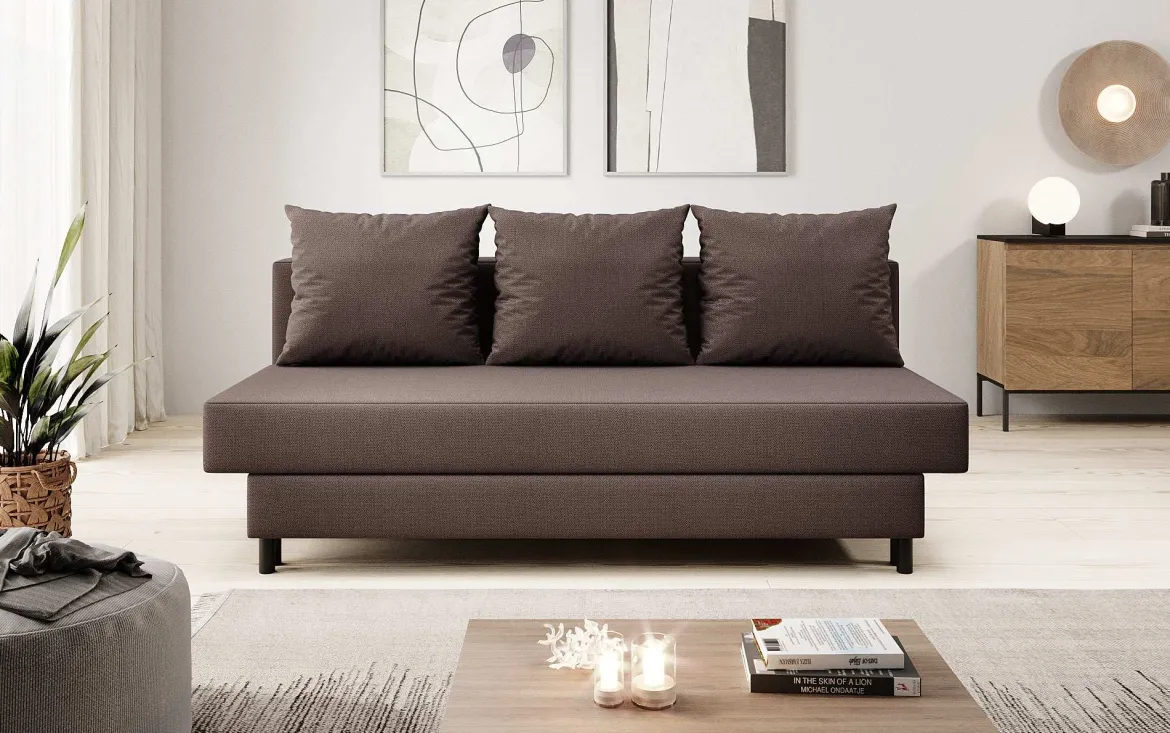 Designer Sofa Lino mit Schlaffunktion