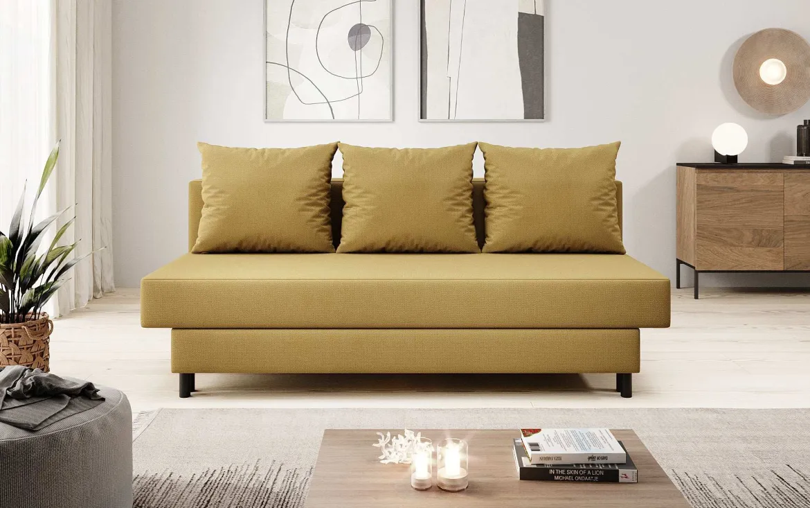 Designer Sofa Lino mit Schlaffunktion