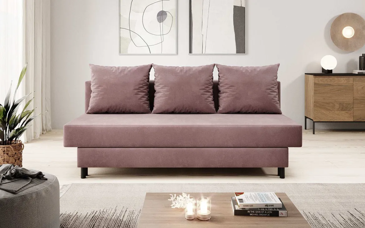 Designer Sofa Lino mit Schlaffunktion