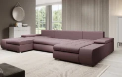 Designer Sofa Martino mit Schlaffunktion