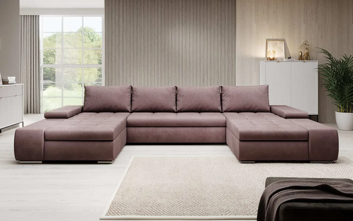 Designer Sofa Martino mit Schlaffunktion