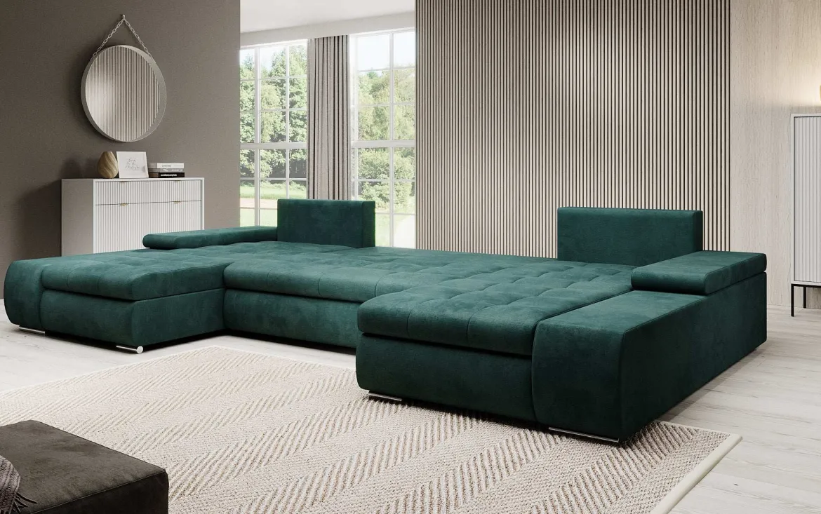 Designer Sofa Martino mit Schlaffunktion
