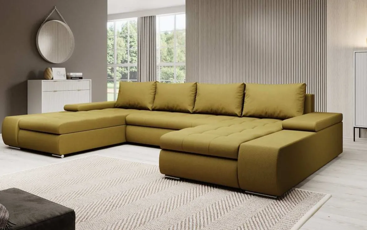 Designer Sofa Martino mit Schlaffunktion