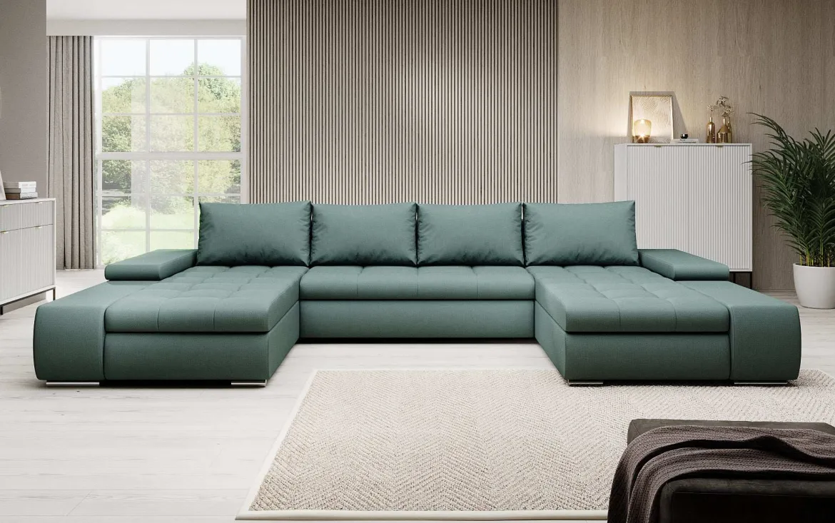 Designer Sofa Martino mit Schlaffunktion