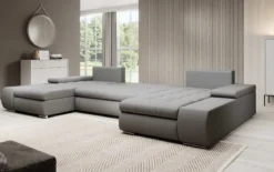 Designer Sofa Martino mit Schlaffunktion
