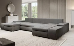 Designer Sofa Martino mit Schlaffunktion
