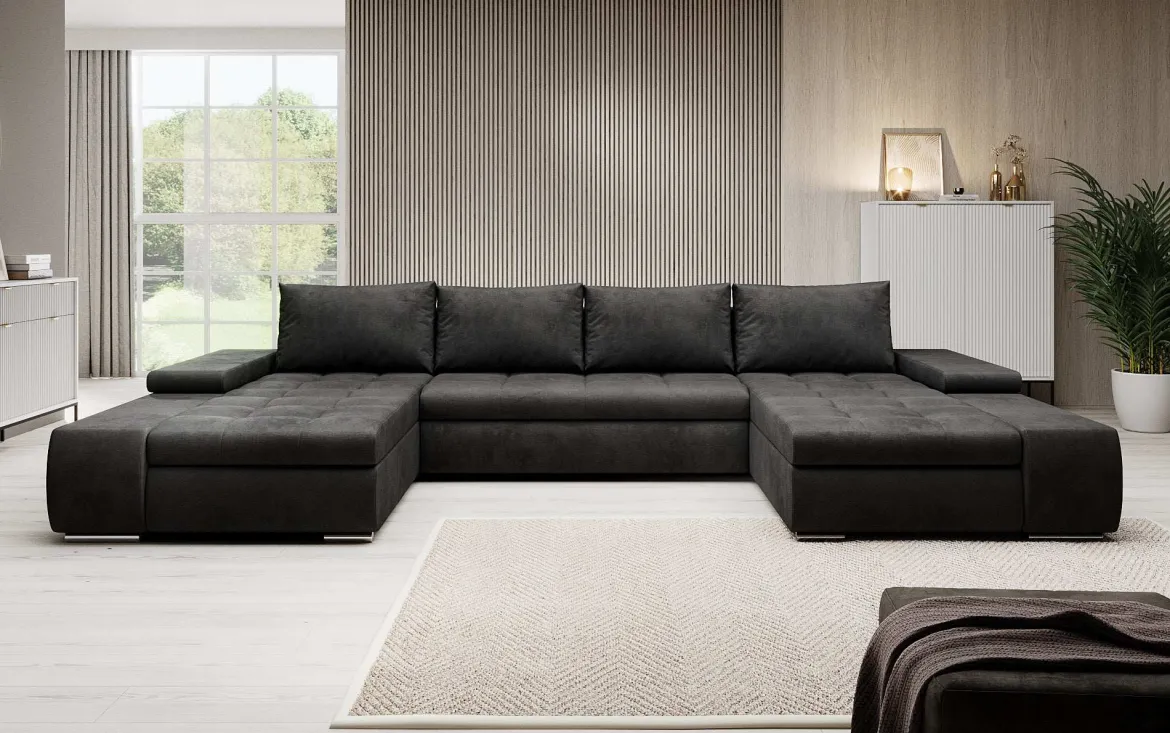 Designer Sofa Martino mit Schlaffunktion