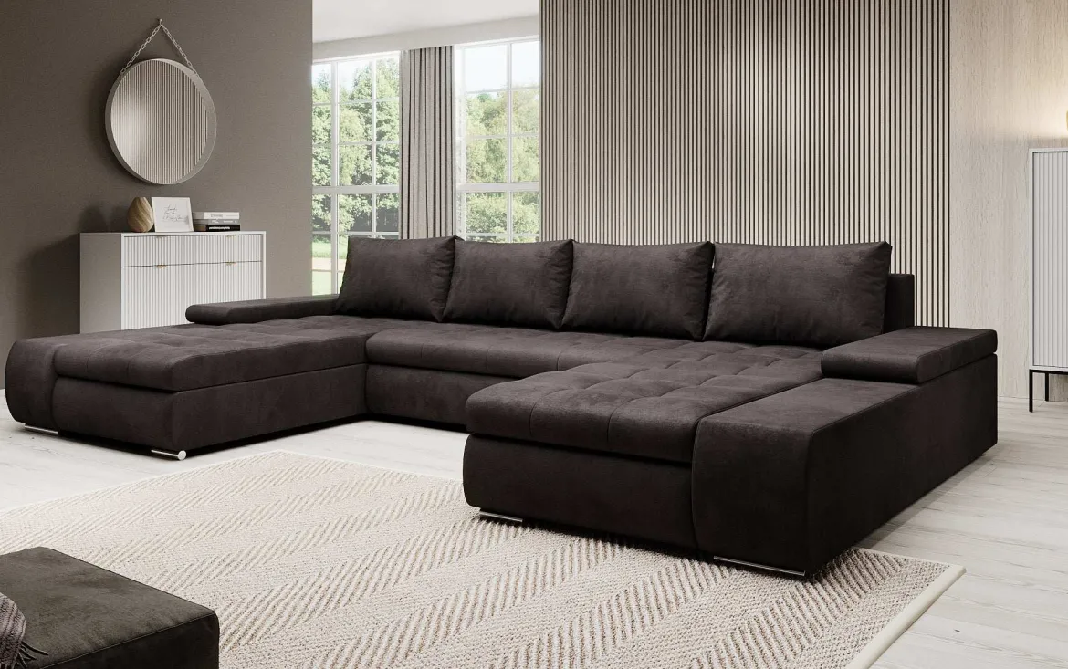 Designer Sofa Martino mit Schlaffunktion