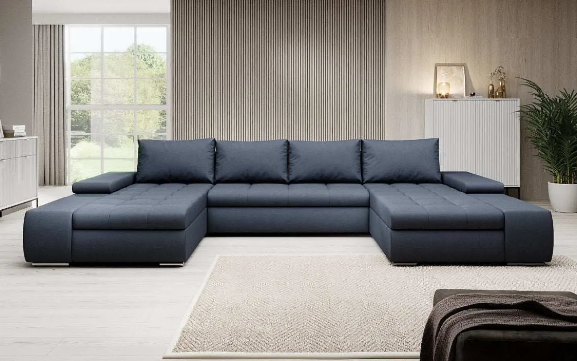Designer Sofa Martino mit Schlaffunktion