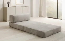 Designer Sofa Mittelmodul Lazy in Samt