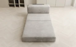 Designer Sofa Mittelmodul Lazy in Samt