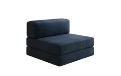 Designer Sofa Mittelmodul Lazy in Samt