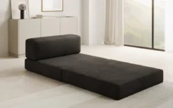 Designer Sofa Mittelmodul Lazy in Samt