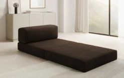 Designer Sofa Mittelmodul Lazy in Bouclé