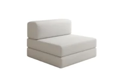 Designer Sofa Mittelmodul Lazy in Bouclé
