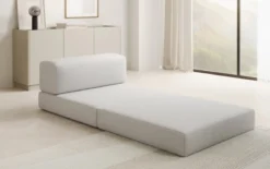 Designer Sofa Mittelmodul Lazy in Bouclé