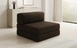 Designer Sofa Mittelmodul Lazy in Bouclé