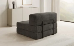 Designer Sofa Mittelmodul Lazy in Cord