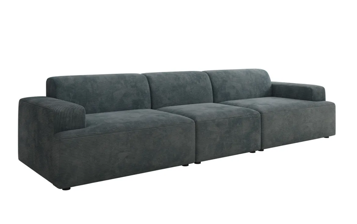 Designer Sofa Monza 3 Sitzer XXL in Cord