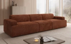 Designer Sofa Monza 3 Sitzer XXL in Cord