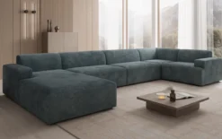 Designer Sofa Monza U XXL in Cord
