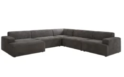 Designer Sofa Monza Wohnlandschaft U XXL in Cord