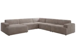 Designer Sofa Monza Wohnlandschaft U XXL in Cord