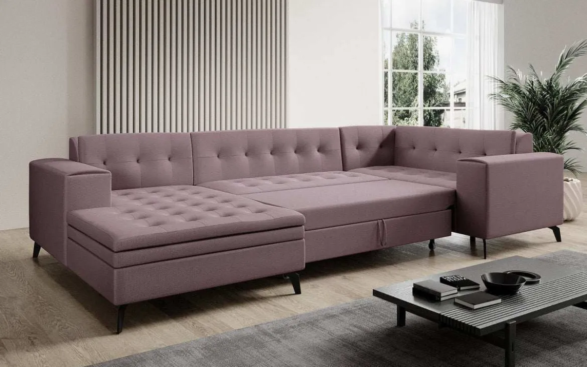 Designer Sofa Neola mit Schlaffunktion